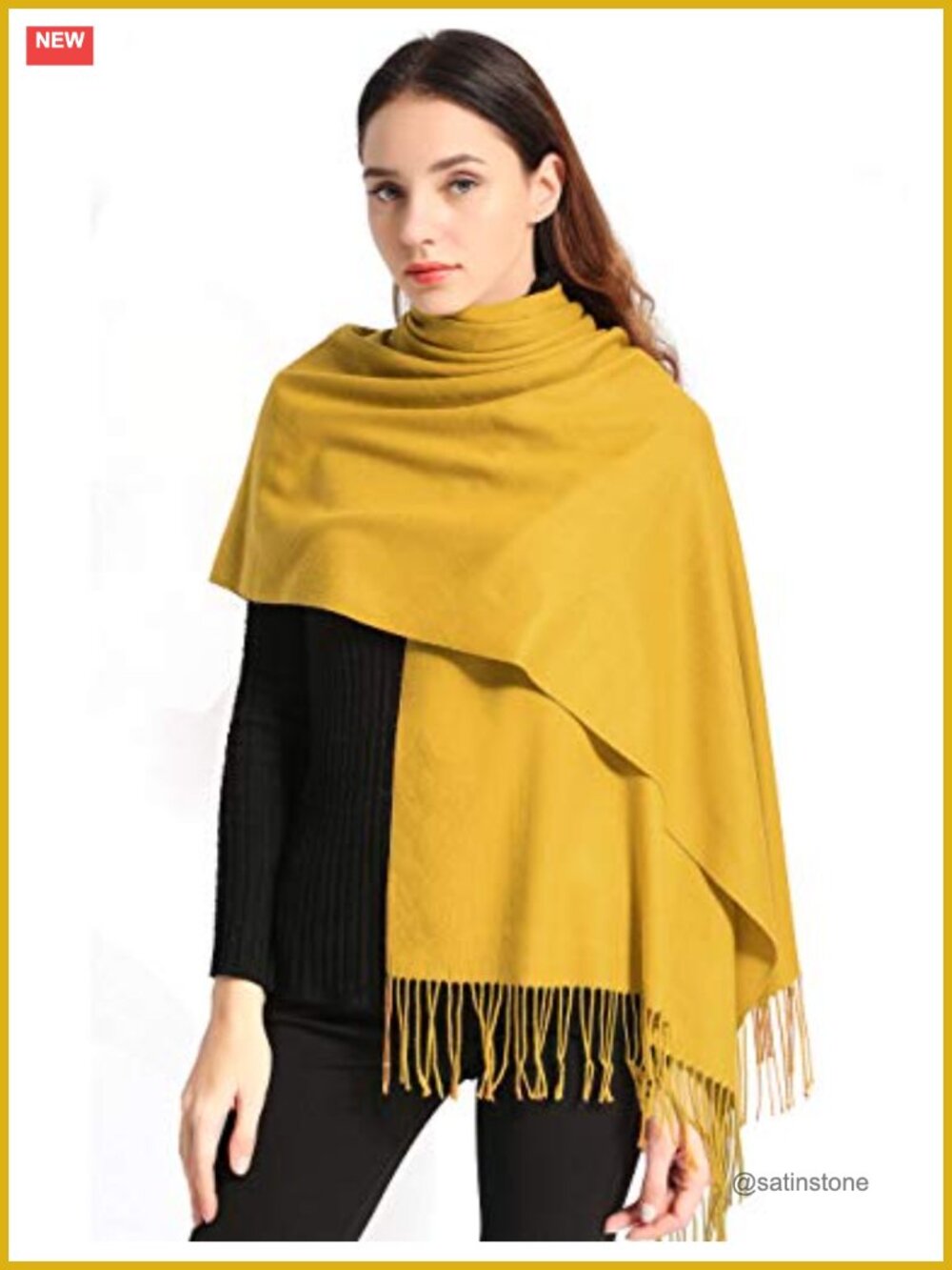 Pashmina Shawl Wrap Women Winter Scarf Evening Dress Wedding